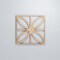 Ekena Millwork Small Swansea Decorative Fretwork Wood Wall Panels, Alder, 11 3/8"W x 11 3/8"H x 3/8"T WALW12X12X0375SWNAL - alternate 2